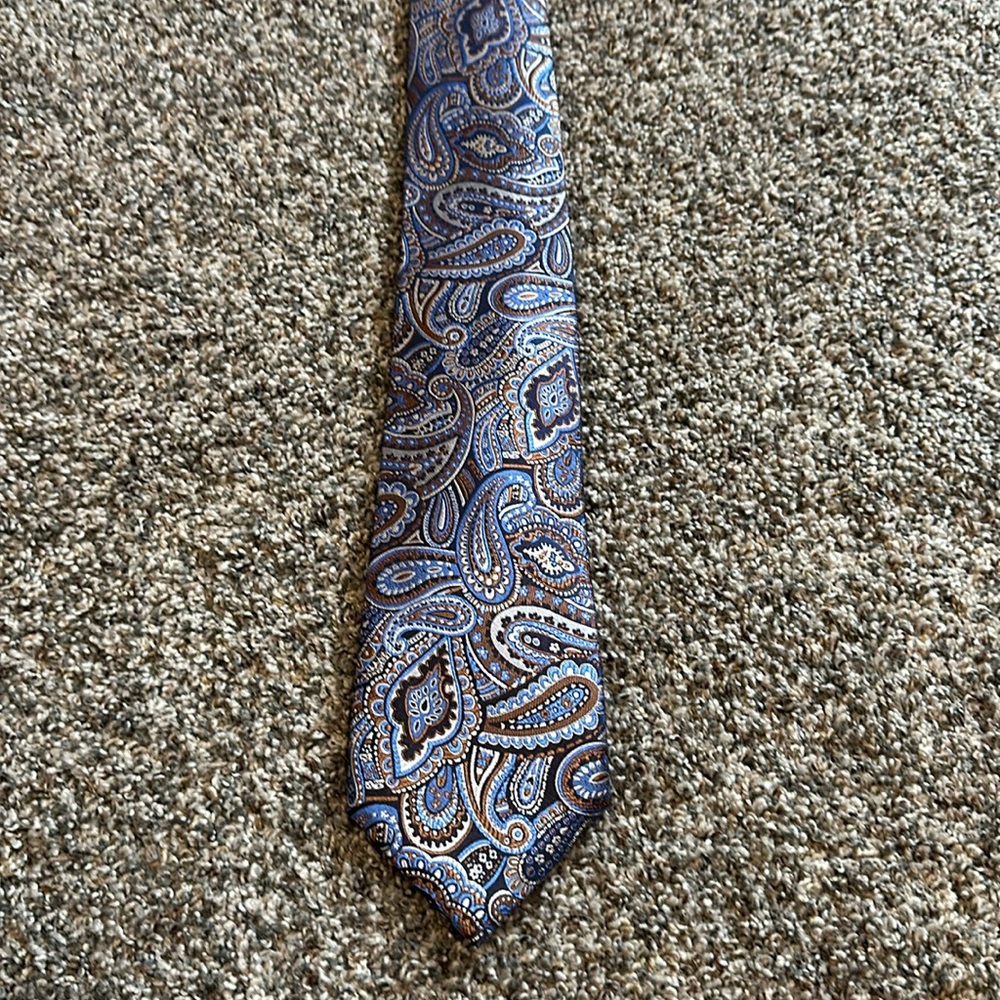 Genesis Handmade Paisley Print Tie